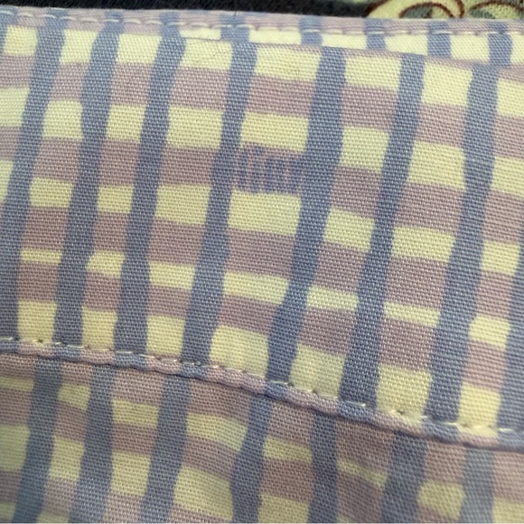 Lilly Pulitzer Rosalie Tiered Ruffle Mini Skirt in Light Lilac Gingham size 8 - Picture 6 of 11